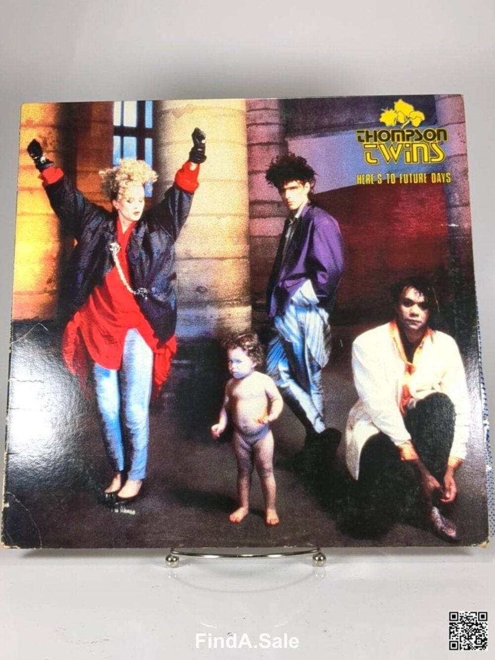 Thompson Twins Here's to Future Days Vinyl LP Record, 1985